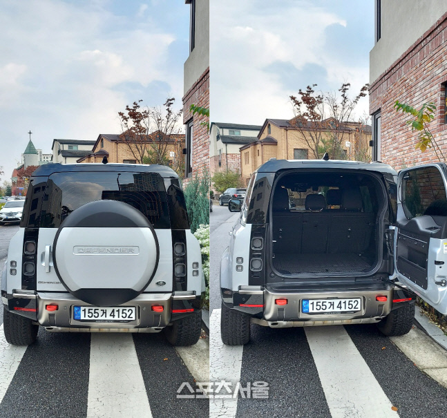 랜드로버 올 뉴 디펜더 110 P400 X. 스포츠서울 이웅희기자 ias