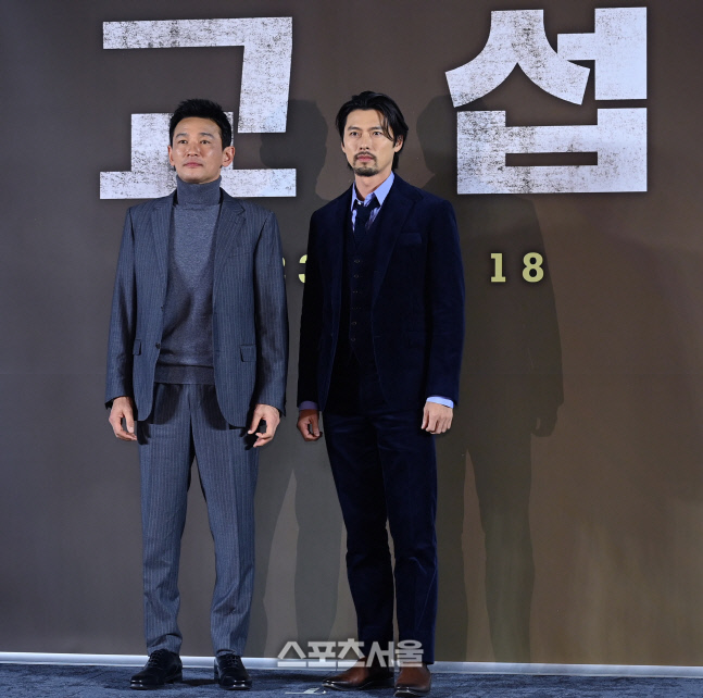 [포토] 황정민-현빈 '카리스마 가득'