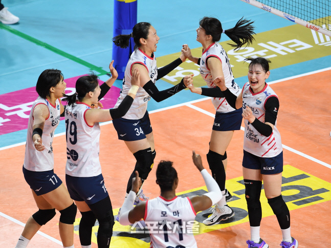 [포토]GS칼텍스, 흥국생명 잡자!