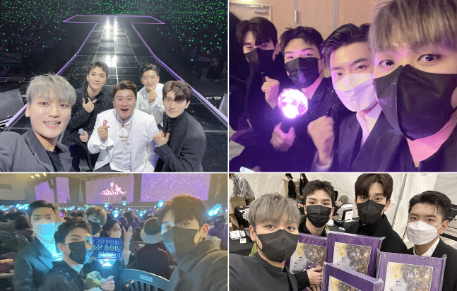 에스페로, 김호중 콘서트 깜짝 방문…무대 올라 '엔드리스' 같이 불러 화제