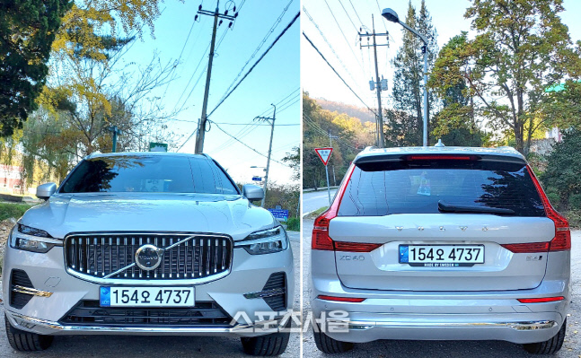 볼보 XC60 B6 AWD 인스크립션. 스포츠서울 이웅희기자 iaspire@