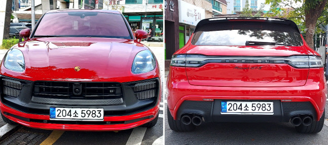 포르쉐 마칸 GTS. 스포츠서울 이웅희기자 iaspire@