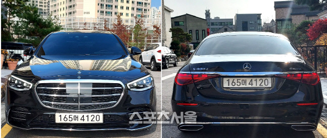 벤츠 S 400d 4MATIC. 스포츠서울 이웅희기자 iaspire@