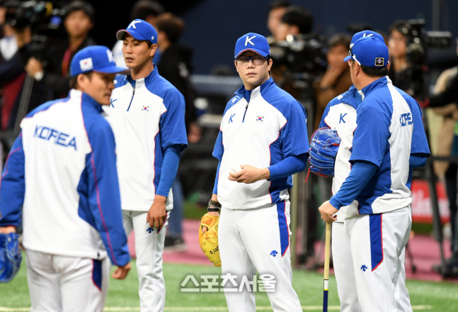 [포토] 양현종 \'진지한 모습으로\'