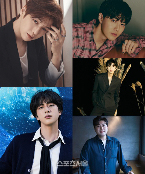 [서울가요대상 D-8]임영웅·김호중→수호·진·강다니엘, 男 솔로 경쟁 치열