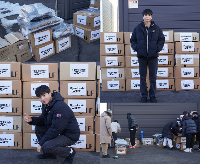 이민기, '힙하게' 스태프 전원에게 방한 의류 선물