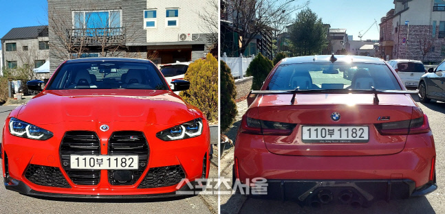 BMW M3 컴페티션 세단. 스포츠서울 이웅희기자 iaspire@