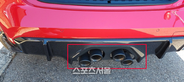 BMW M3 컴페티션 세단. 스포츠서울 이웅희기자 iaspire@