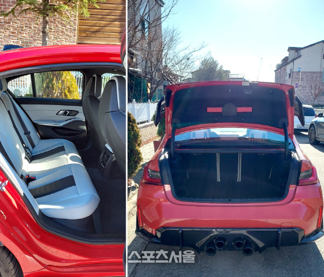 BMW M3 컴페티션 세단. 스포츠서울 이웅희기자 iaspire@