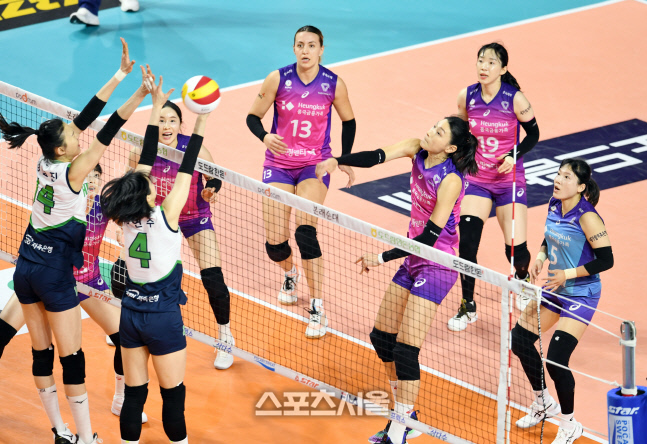 [포토]흥국생명 김연경, 승리를 향해!