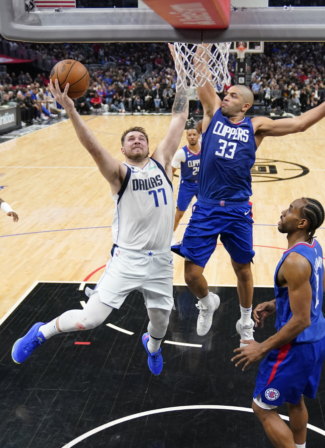 Mavericks Clippers Basketball