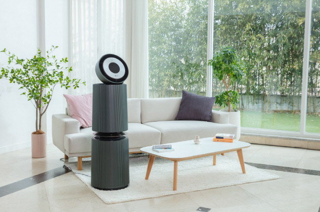 "탈취 성능 강화" LG전자, 'LG 퓨리케어 360도 공기청정기 알파' 출시