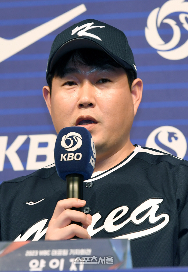 [포토]WBC 대표팀의 안방 마님 양의지