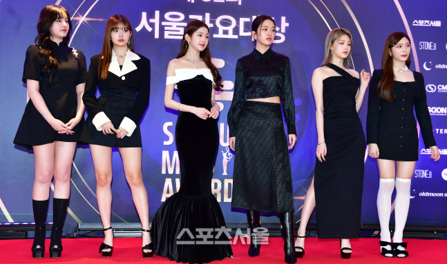 첫 참석 아이브, 서울가요대상 레드카펫[포토]