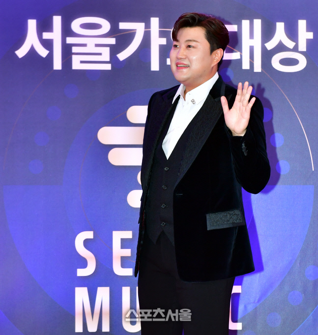 '서울가요대상 입성, 신고합니다' 김호중[포토]