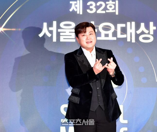 '서울가요대상 입성, 신고합니다' 김호중[포토]