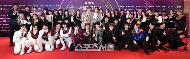 [포토]서울가요대상, 영광의 수상자들