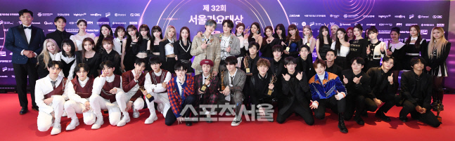 [포토]서울가요대상, 수상자들이 함께!