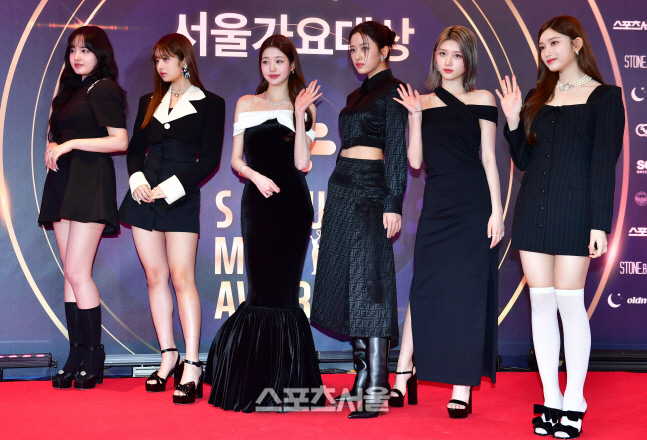 아이브, 서울가요대상 첫 나들이 포토타임[포토]