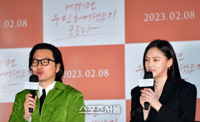 '안나가 왜 준호를? 참 궁금' 정다은, '죄송합니다' 이동휘[포토]