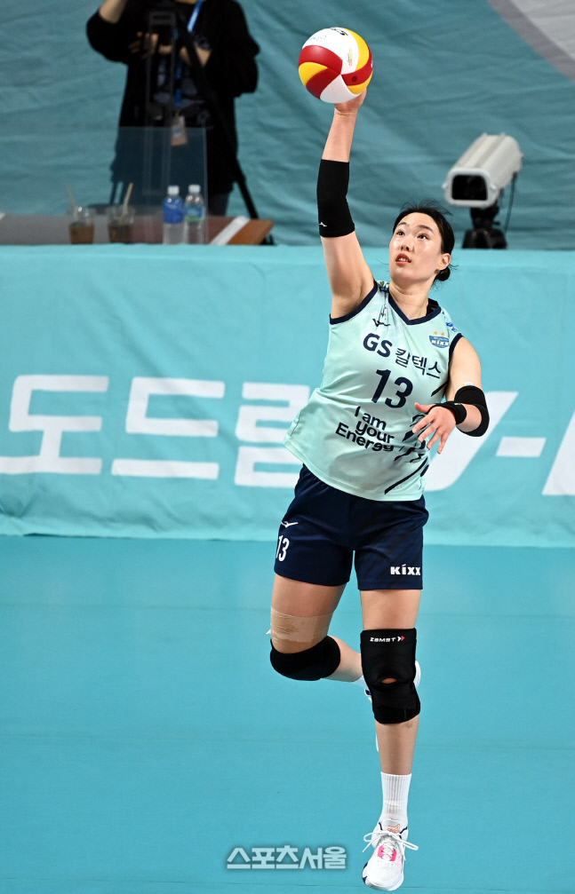 GS 최은지, 왼무릎 내측 인대 파열...4주 진단[SS현장]