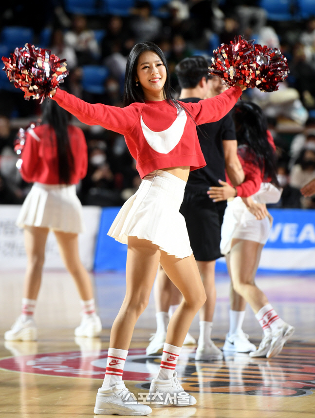 [포토] 치어리더 박기량 '여신 미소'