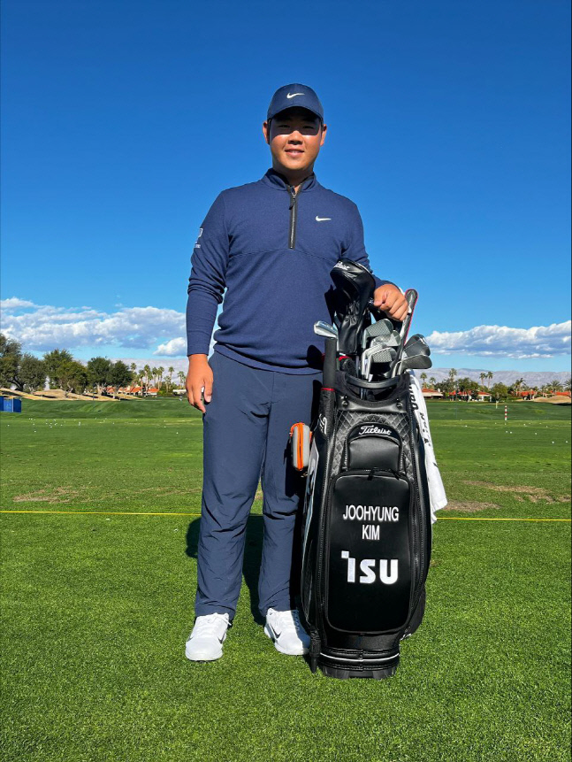 '아기 호랑이' 김주형 '될성부른 떡잎' 알아본 이수그룹과 3년째 동행