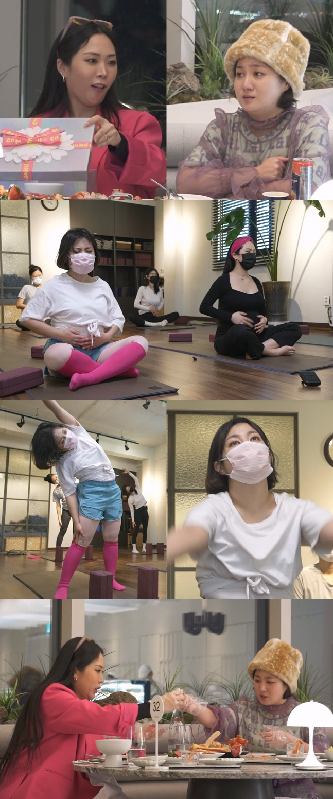 '만삭' 허니제이 만난 박나래 "기안84 결혼 이야기에 싱숭생숭" (나혼자산다)