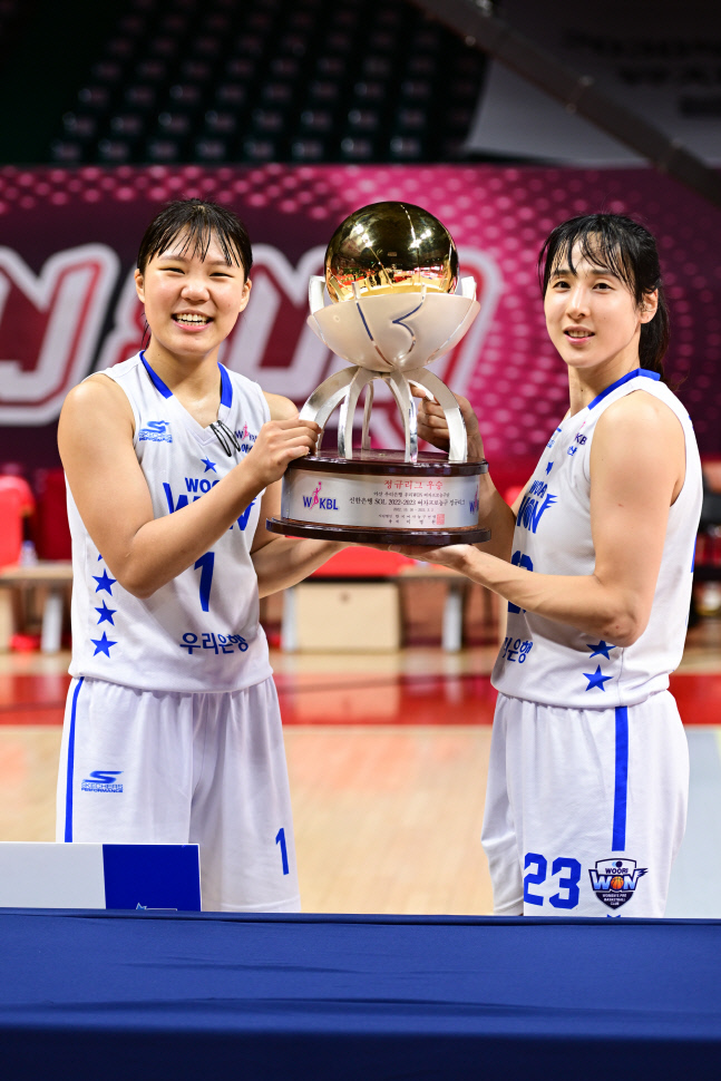 정규리그 정상에 오른 우리은행 박지현의 간절함 "그 어느 때보다!"[SS인터뷰]