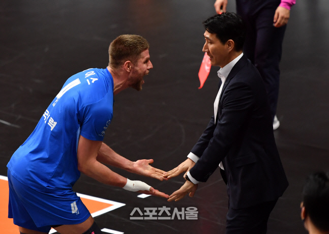 '대단한 서브였네!'[포토]