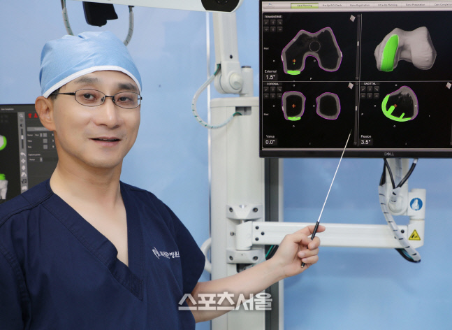 목동힘찬병원, 로봇 부분치환술 200례 달성…"높은 정확도로 수술시간 및 출혈량 줄어"