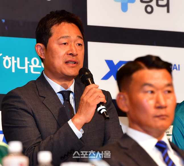 시즌 임하는 각오 밝히는 대전하나 이민성 감독[포토]