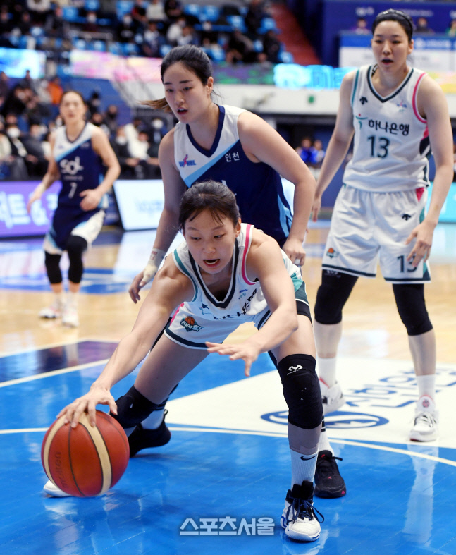 [포토] 신지현 '잡아야 해'