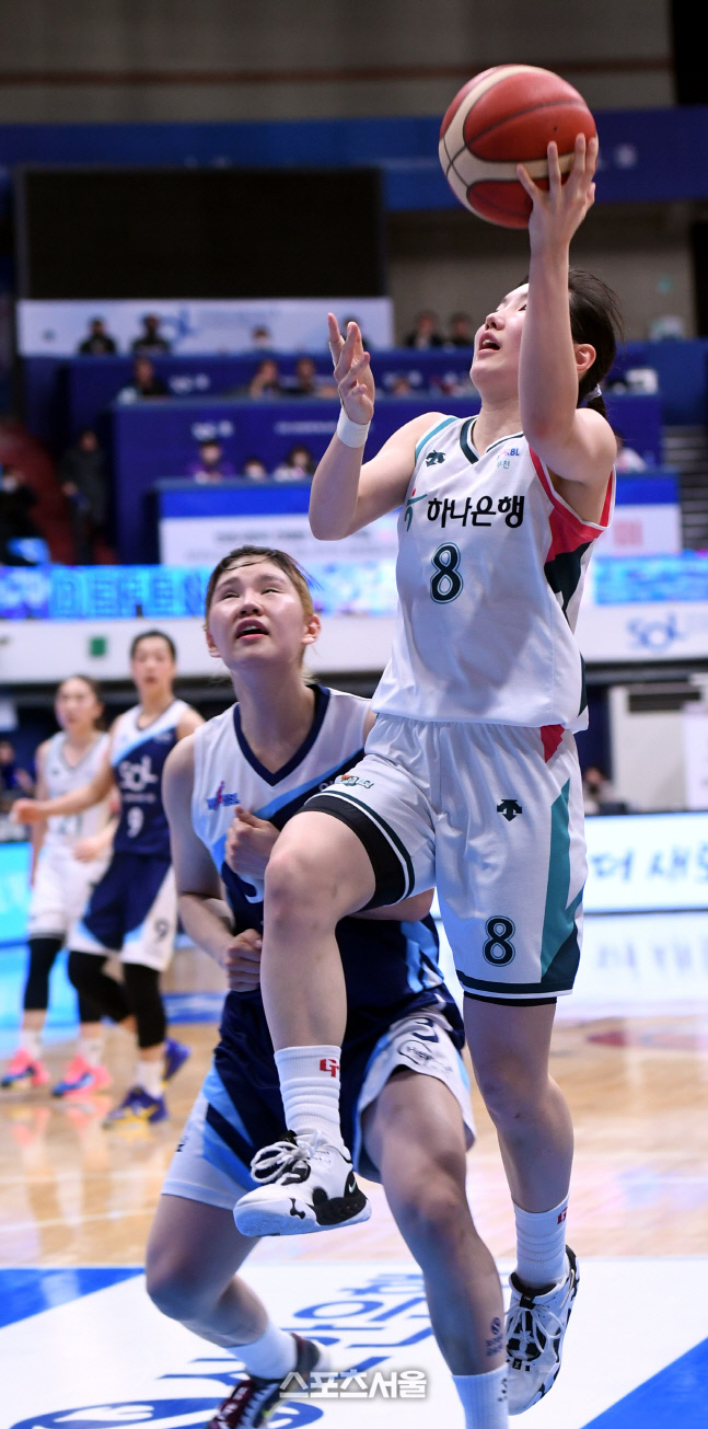 [포토] 김지영 '가볍게 레이업 슛'