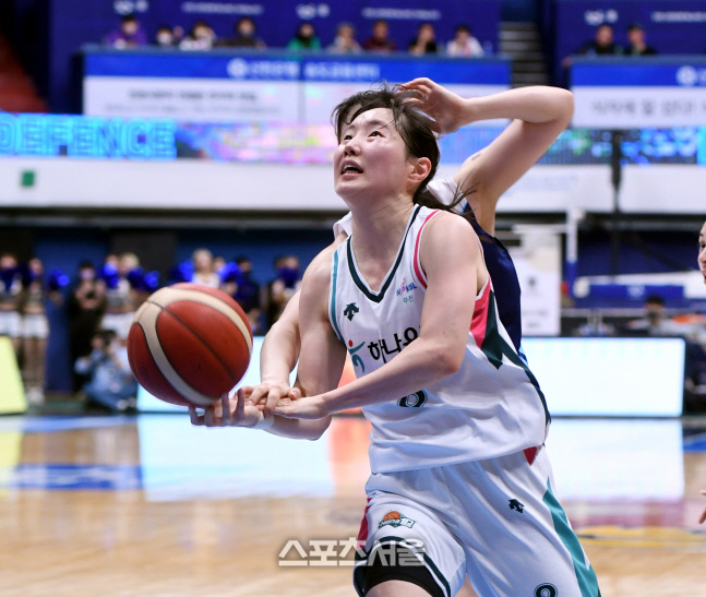 [포토] 김지영 '손 쳤어'