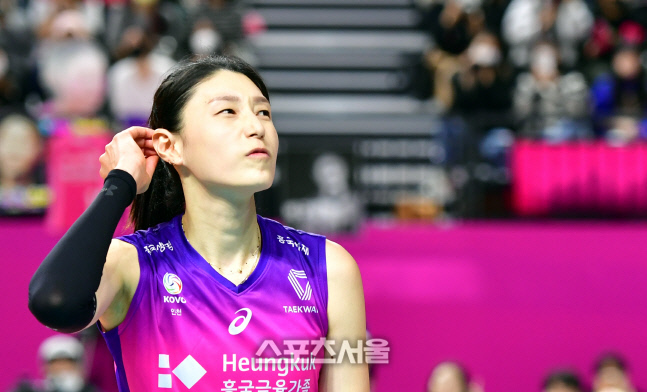 '뜨거운 밤이야!' 김연경[포토]