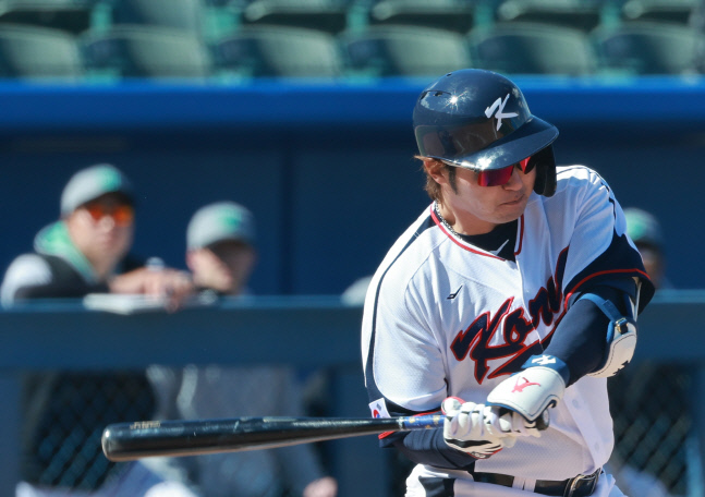 ‘좌백호·우병호’ 터졌다…WBC 대표팀, KT와 평가전서 8-2 승리[SSinAZ]