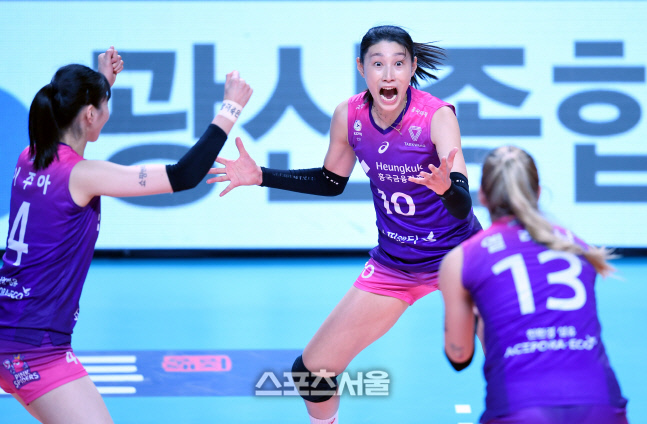 [포토] 김연경 '좋아좋아'