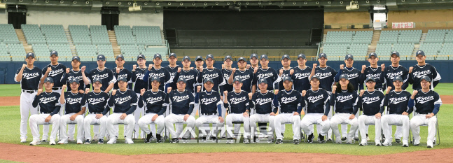 [포토]WBC 대표팀, 다 함께 파이팅!