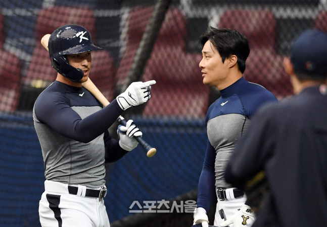 에드먼-김하성 '테이블세터' 중책 맡나…국내 평가전 라인업 공개 [SS고척in]