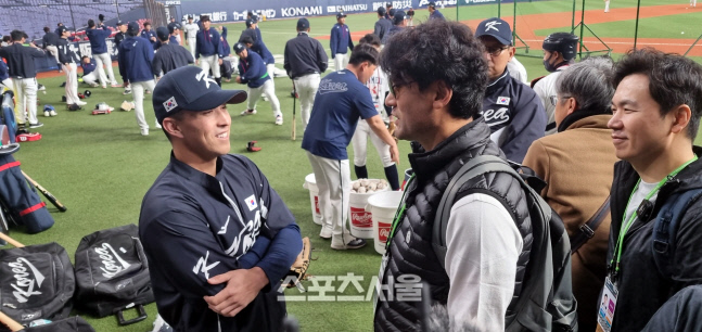 '이번 WBC는 해설위원으로' 박찬호[포토]