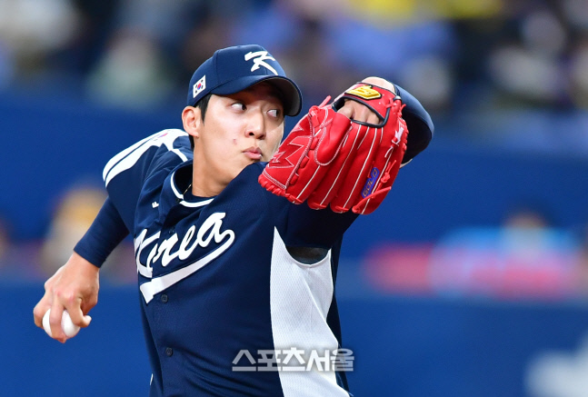 '추가실점을 막아라' WBC 원태인[포토]