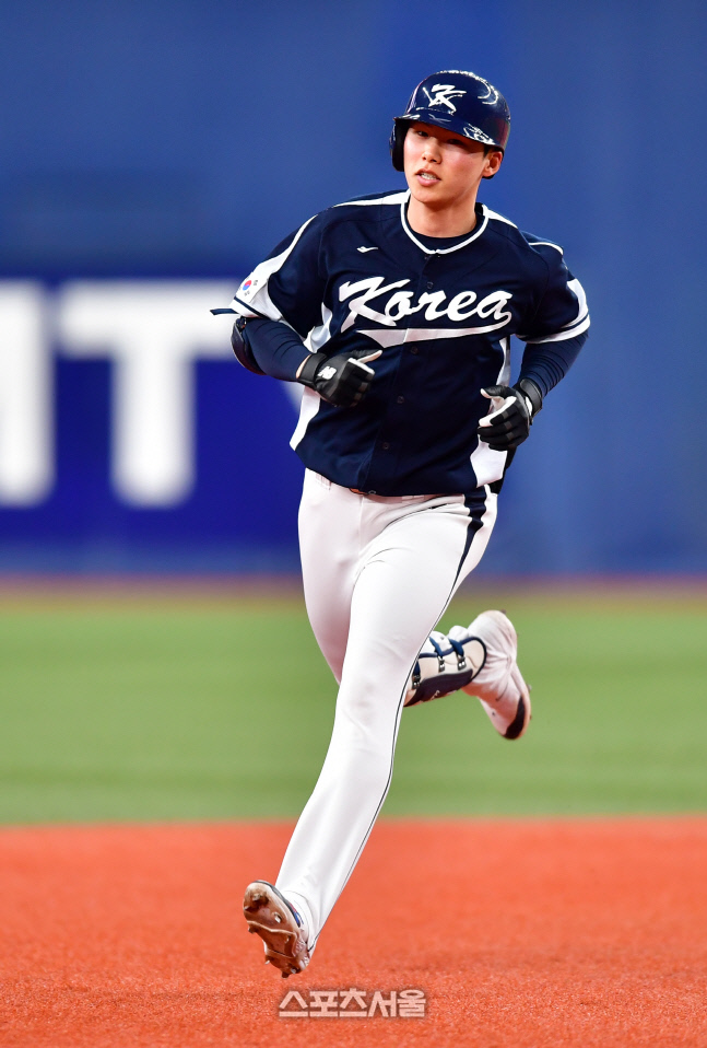 2022년 4홈런→대표팀 '1호포'...김혜성 "결국 간절한 사람이 친다" [SS오사카in]