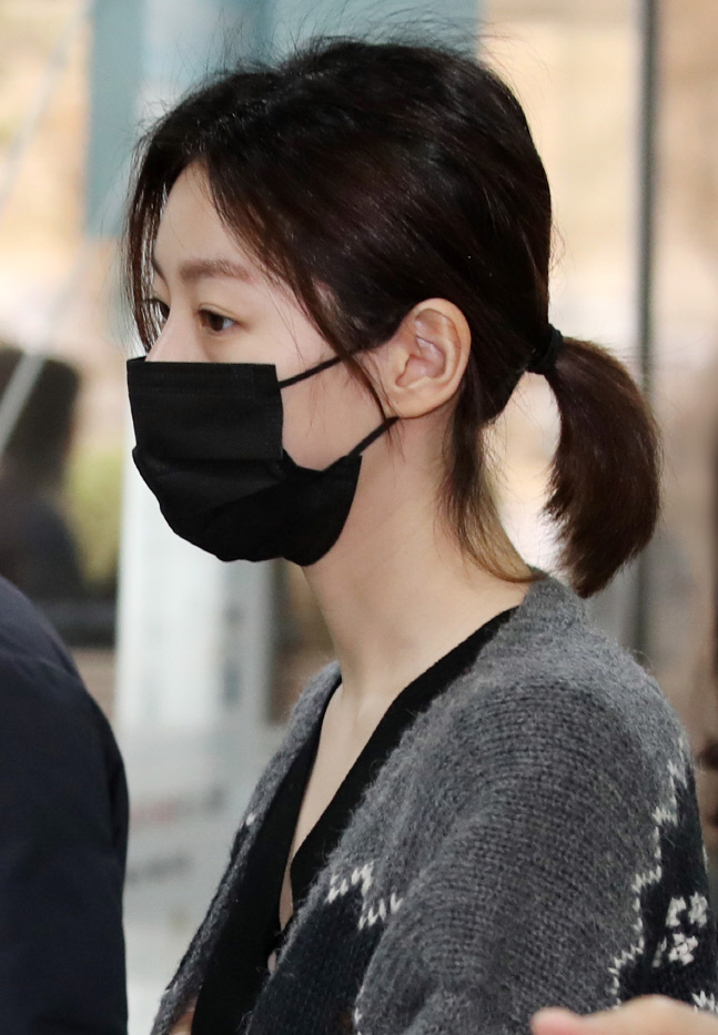 음주운전 김새론, 첫 공판 출석