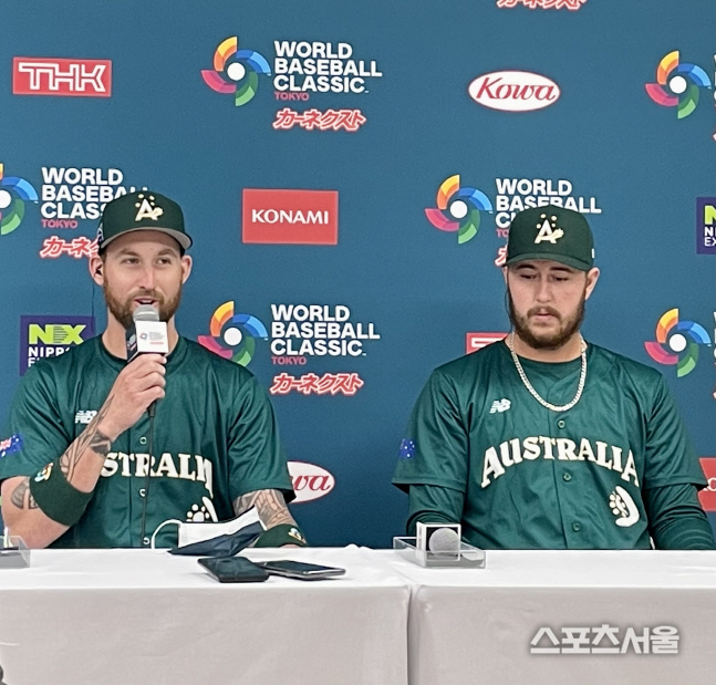 MLB 출신 호주 외야수 "韓경기, 전쟁에 나갈 준비가 됐다!" 총력전 불사 [WBC]