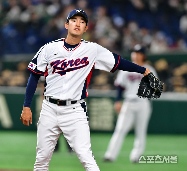 사구·안타·볼넷 '무사 만루'→딱 1실점만...아쉽지만 '최선'이었던 4회초 [WBC]