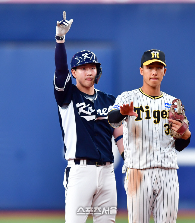 '감 좋은' 박건우, 호주전 선발 출격...'또 다른' 이유도 있다 [WBC]