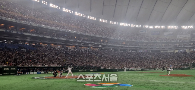 오타니 상대 삼진잡아내는 김광현[포토]