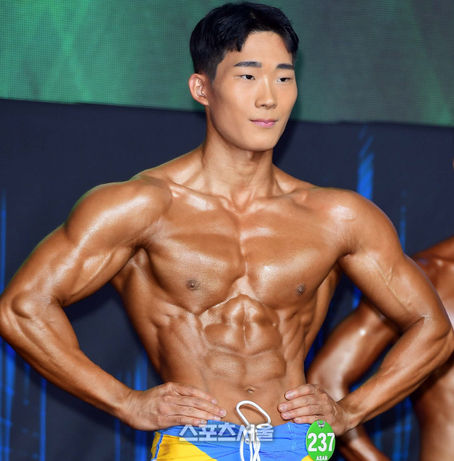 김영훈, WNGP 아산의 가슴이 바위투성이인 사나이! [포토]