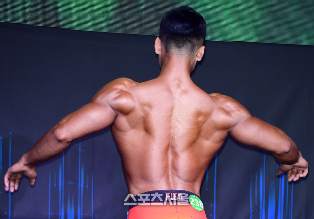 등이 태평양인 차명기, 너무 멋진 WNGP 아산 피지크 가이! [포토]